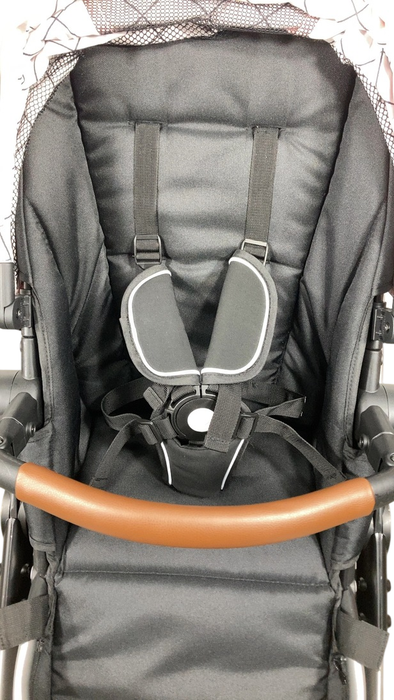Shop Mockingbird Single to Double 2.0 Stroller, 2024, Bloom, Silver With Penny Leather, Windowpane at GoodBuy Gear