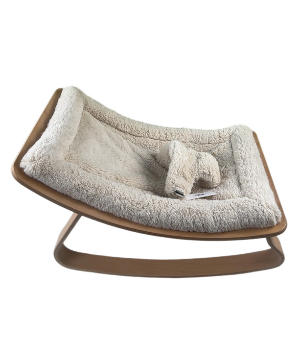 Shop Charlie Crane Levo Rocker, Beech, Fur Milk at GoodBuy Gear