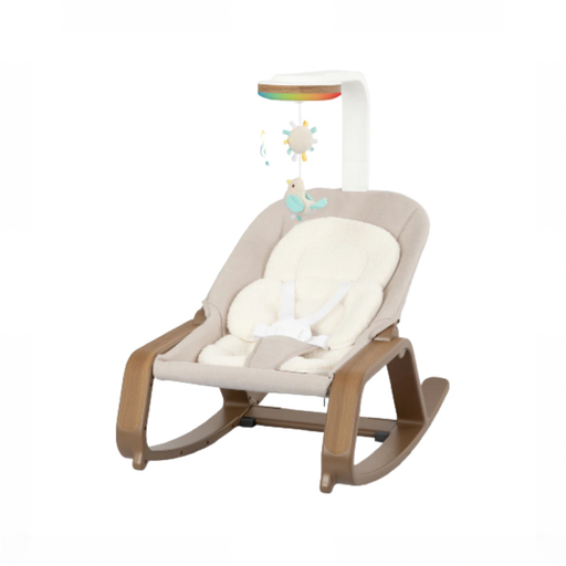Shop Evenflo Lyra 2-in-1 Infant to Toddler Rocker, Coastal Coffee at GoodBuy Gear