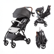 Shop Summer by Ingenuity 3D Quick Close CS+ Stroller, 2025, Gray at GoodBuy Gear