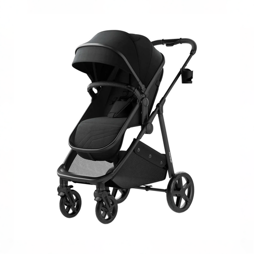 Shop Mompush Wiz Stroller, 2025, Black at GoodBuy Gear