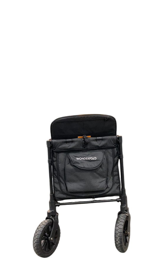 Shop Wonderfold W4 Luxe Quad Stroller Wagon, 2024, Volcanic Black at GoodBuy Gear