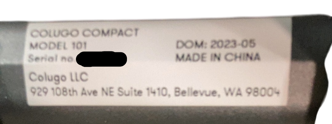 Shop Colugo Compact Stroller, 2023, Black at GoodBuy Gear