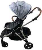 Shop Mockingbird Single to Double 2.0 Stroller, 2024, Silver With Penny Leather, Sky, Windowpane at GoodBuy Gear
