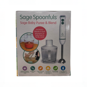 Shop Sage Spoonfuls 2-in-1 Baby Food Maker Immersion Blender, White at GoodBuy Gear