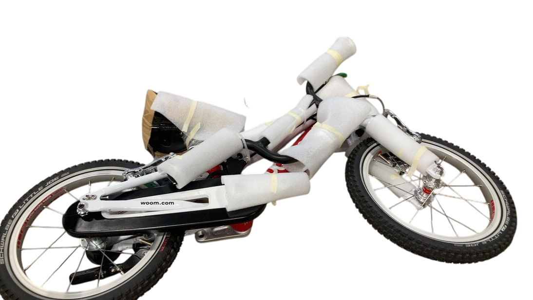 Shop Woom GO 2 Bike- 14”, Woom Red at GoodBuy Gear