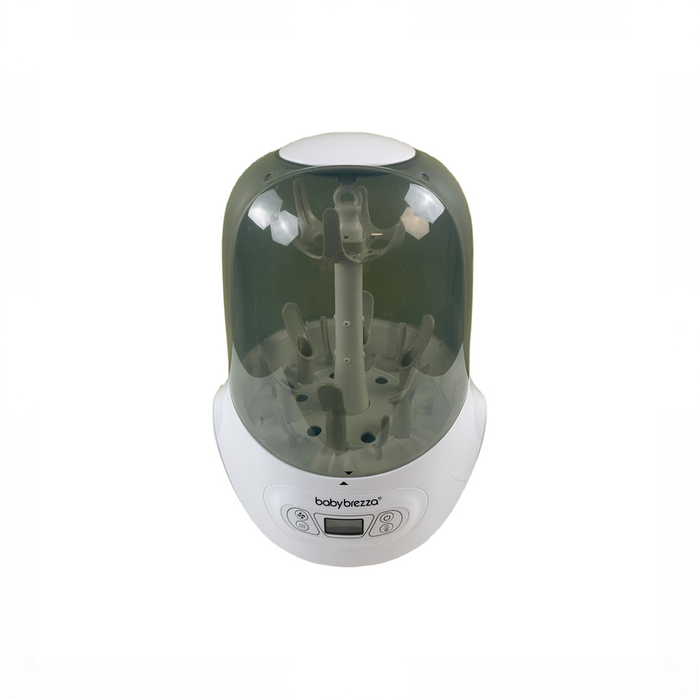 Shop Baby Brezza One Step Baby Bottle Sanitizer and Dryer (Steam Sterilizer), White on White at GoodBuy Gear