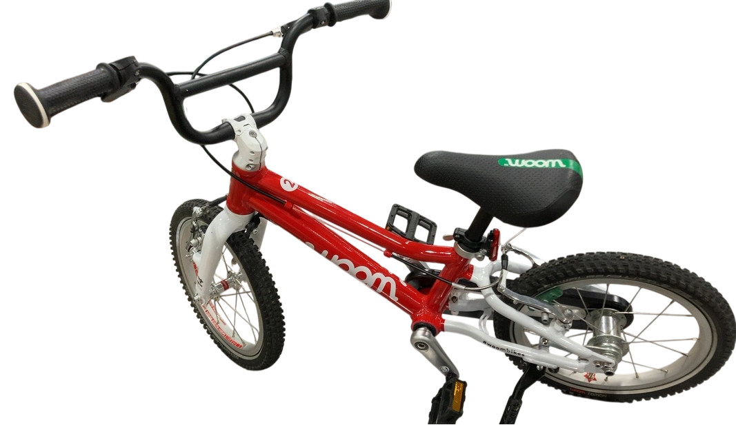 Shop Woom ORIGINAL 2 Bike- 14”, Woom Red at GoodBuy Gear