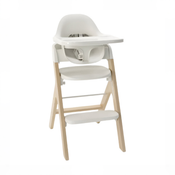 Shop Mockingbird High Chair, Natural Beech, White at GoodBuy Gear