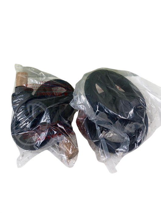 Mockingbird Single Stroller Frame, 2.0, 2025, Silver With Penny Leather