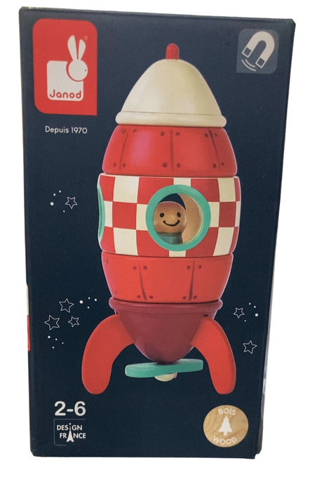 Shop Janod Small Wood Magnetic Rocket Kit at GoodBuy Gear