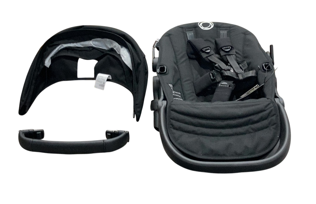 Shop Bugaboo Kangaroo Sibling Seat, Black, Midnight Black, Midnight Black at GoodBuy Gear
