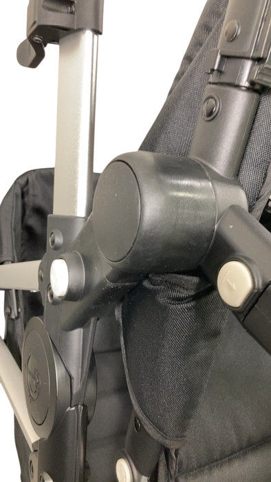 Shop Mockingbird Single to Double 2.0 Stroller, 2024, No Canopy, No Canopy, Silver With Penny Leather at GoodBuy Gear