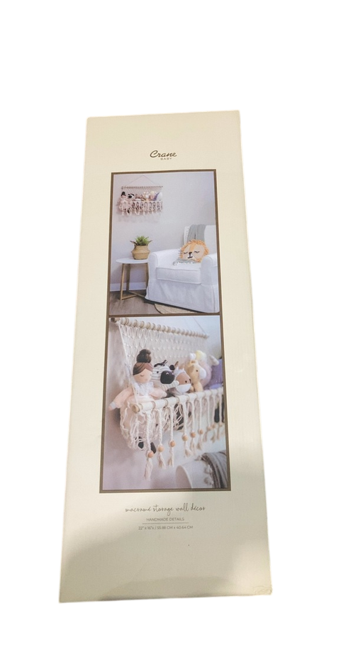 Shop Crane Baby Willow Hanging Macrame Basket Storage, Willow at GoodBuy Gear