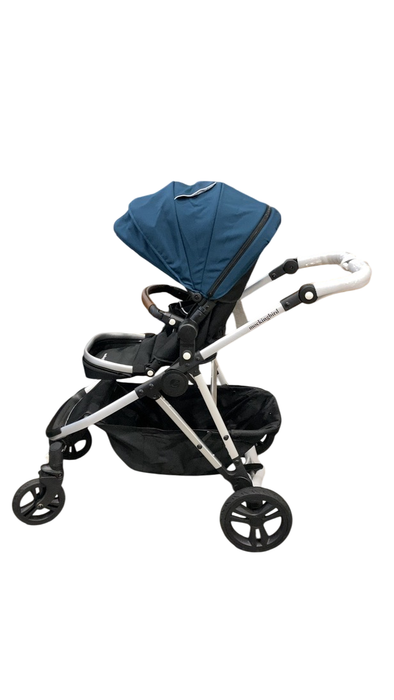 Shop Mockingbird Single to Double 2.0 Stroller, 2025, Sea, Silver With Penny Leather, Windowpane at GoodBuy Gear