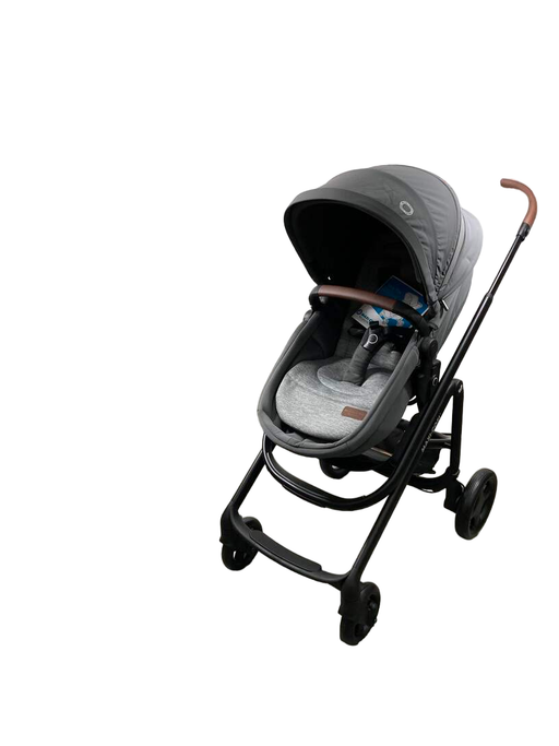 used Maxi-Cosi Gia XP 3-Wheel Travel System with Mico XP Car Seat, Midnight Moon, 2023