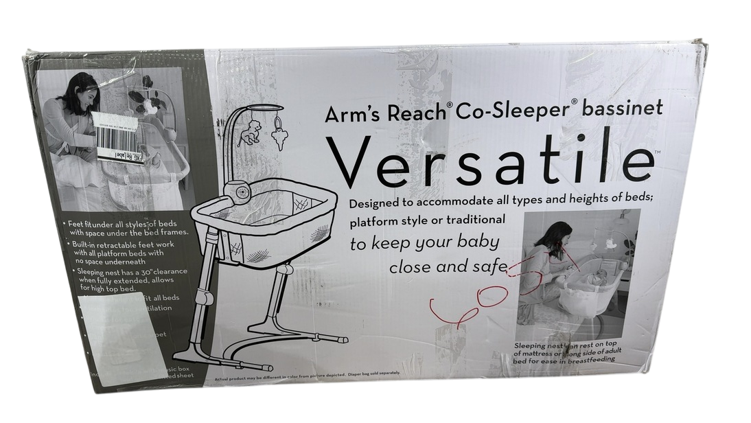 Shop Arm's Reach Versatile Co-Sleeper, Misty at GoodBuy Gear