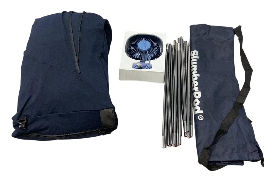 Shop SlumberPod 3.0 Sleep Canopy with Fan, Navy at GoodBuy Gear