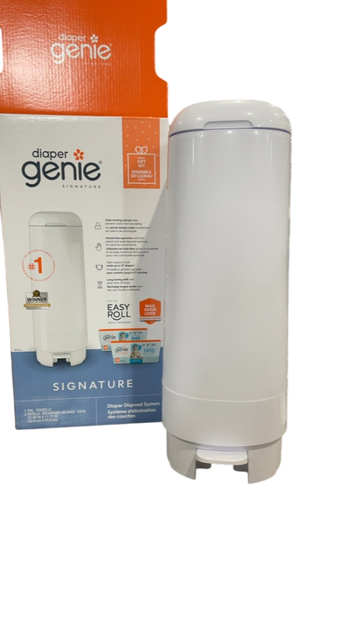 Shop Diaper Genie Platinum Diaper Pail, White at GoodBuy Gear