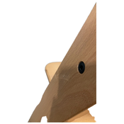 Shop Hauck Alpha+ Adjustable Wooden High Chair Set, Natural, White Set, Without Cushion at GoodBuy Gear