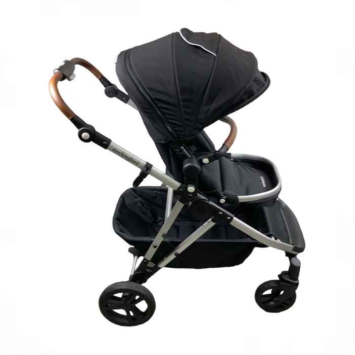 Shop Mockingbird Single to Double 2.0 Stroller, 2025, Black, Silver With Penny Leather, Windowpane at GoodBuy Gear