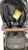Shop Cybex Gazelle S Modular Stroller, 2024, Black Frame, Moon Black at GoodBuy Gear