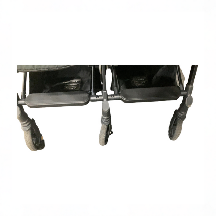 Shop Mompush Lithe Double Stroller, 2026, Black at GoodBuy Gear