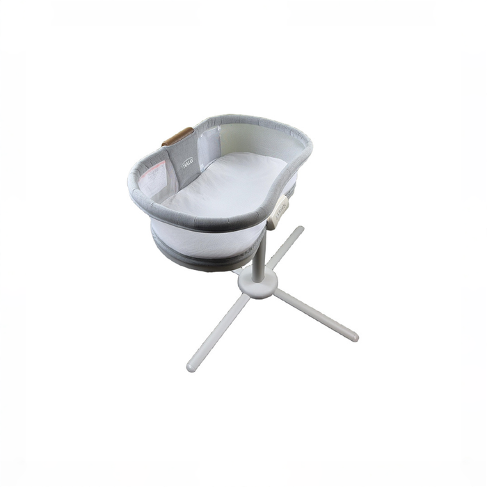 Shop Halo BassiNest Swivel Sleeper Luxe Series, Dove Grey Tweed at GoodBuy Gear