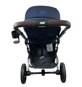 Shop Cybex Balios S Lux Stroller, 2023, Ocean Blue, Silver at GoodBuy Gear