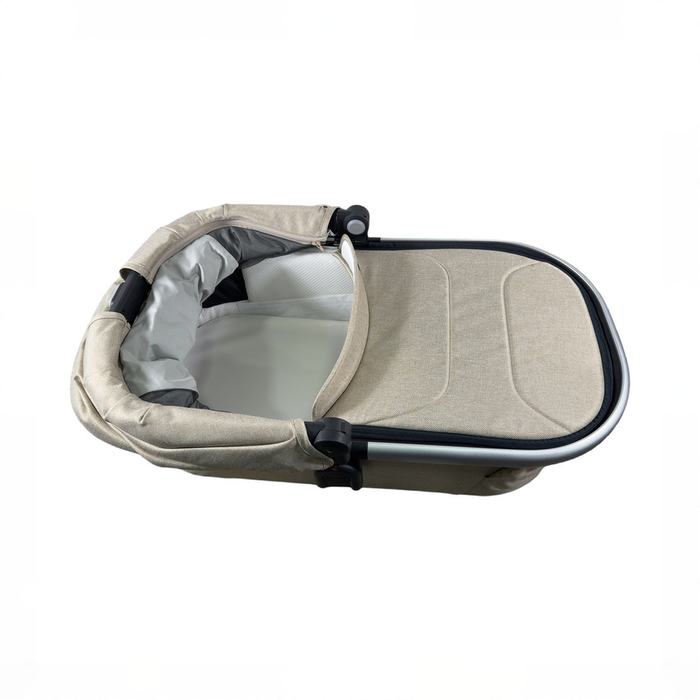 Shop UPPAbaby V3 Bassinet, Declan (Oat Melange) at GoodBuy Gear