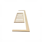 Shop DRAFT - Dadada Crib Conversion Kit Toddler Bed Rail, Natural at GoodBuy Gear