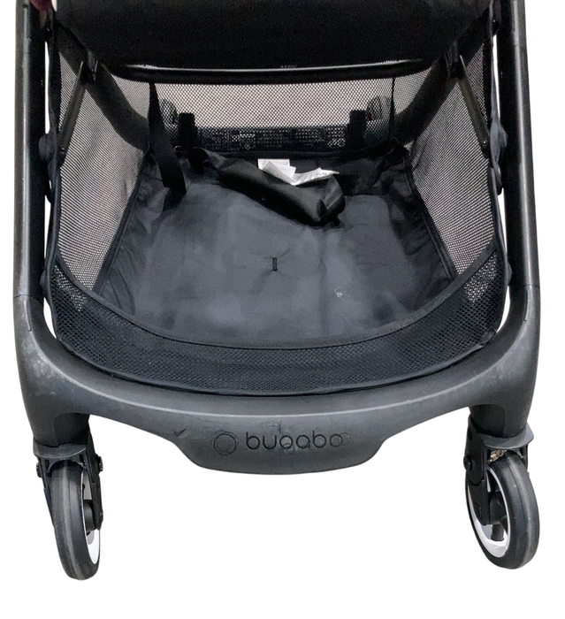 Shop Bugaboo Butterfly Stroller, 2024, Black, Dark Cherry, Dark Cherry at GoodBuy Gear