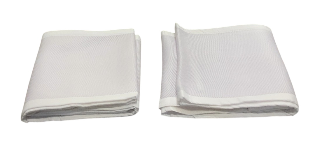 Shop Breathable Baby Mesh Crib Liner, Full Size/4 Sides, White at GoodBuy Gear