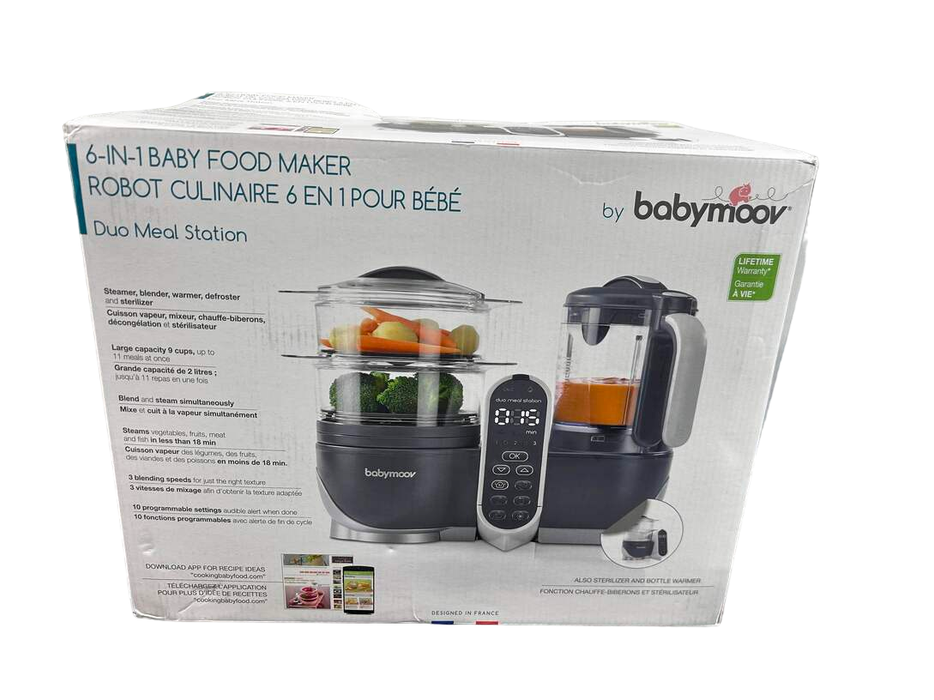 used Babymoov Duo Meal Station Food Maker