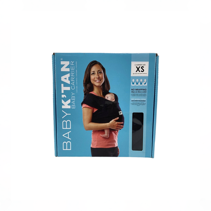 Shop Baby K'tan Baby Carrier, Black, Original, X-Small at GoodBuy Gear