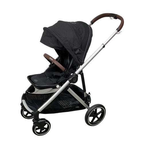 Shop Cybex Gazelle S Modular Stroller, 2024, Moon Black, Silver Frame at GoodBuy Gear