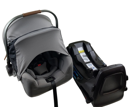 Shop Nuna PIPA rx Infant Car Seat with RELX Base, 2024, Granite at GoodBuy Gear