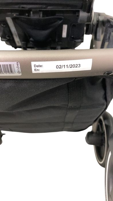 Shop Cybex Gazelle S Modular Stroller, 2023, Moon Black, Taupe Frame at GoodBuy Gear