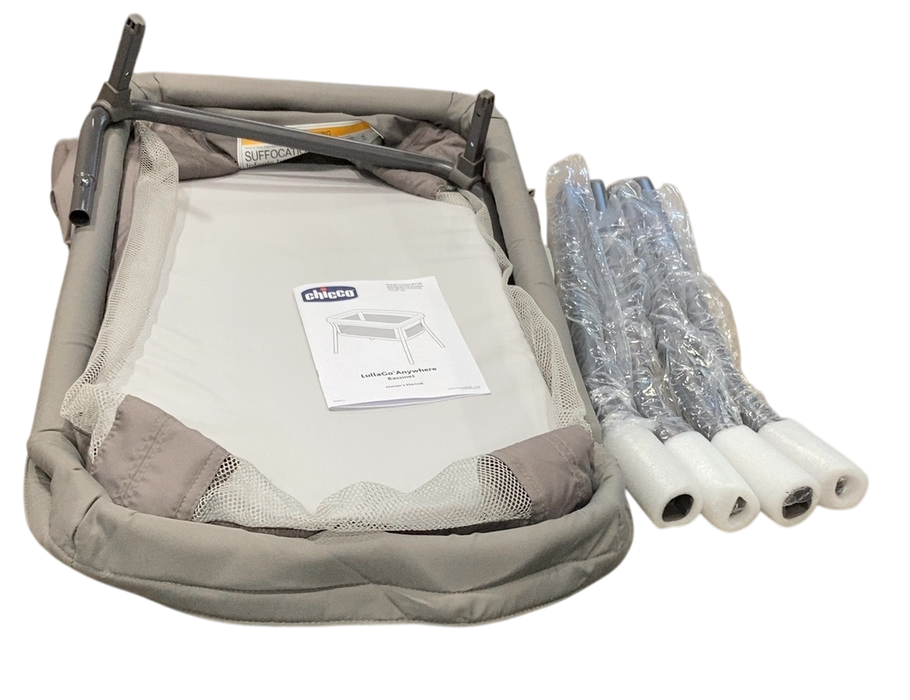 Shop Chicco Lullago Anywhere Portable Bassinet, Sandstone at GoodBuy Gear