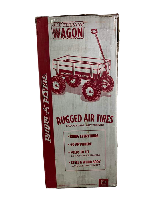 secondhand Radio Flyer Full Size All-Terrain Steel & Wood Wagon