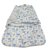 Shop Halo SleepSack Swaddle, Blue Safari Animals, Newborn at GoodBuy Gear