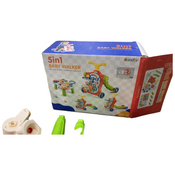 Shop Auntyfey 5-in-1 Adjustable Baby Walker, Red at GoodBuy Gear