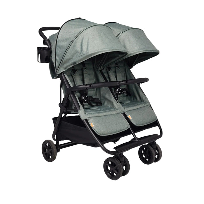Zoe The Twin V2 Double Stroller, 2025, Forest