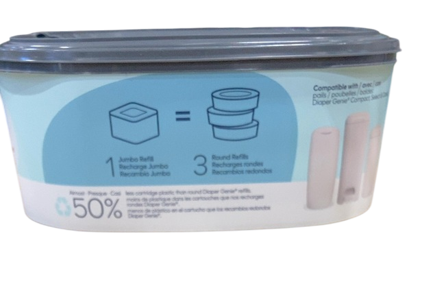 Shop Diaper Genie Jumbo Square Disposal Bag Refill, 810 Ct at GoodBuy Gear