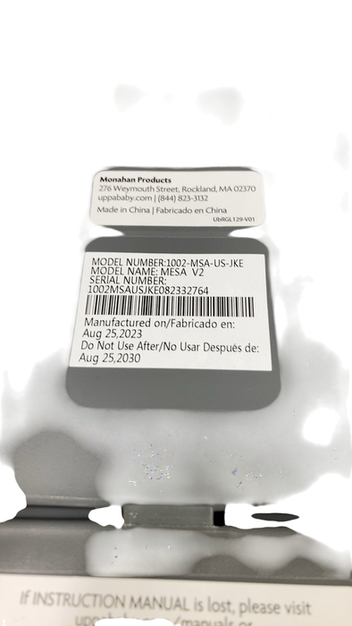 Shop UPPAbaby MESA V2 Infant Car Seat, 2023, Jake (Black) at GoodBuy Gear