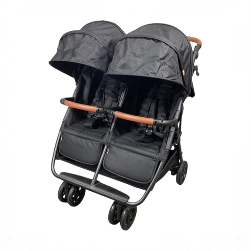Shop Zoe The Twin V2 Double Stroller, 2025, Black at GoodBuy Gear