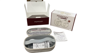Shop Momcozy All-in-one M5 Double Wearable Breast Pump, Quill Grey at GoodBuy Gear