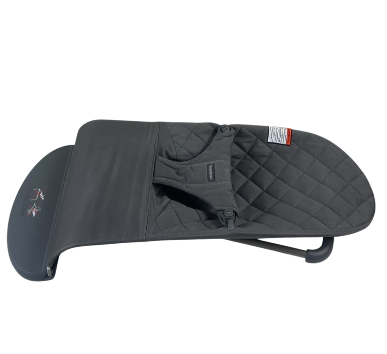 Shop BabyBjorn Bouncer Bliss, Anthracite Cotton Classic Quilt, Dark Gray Frame at GoodBuy Gear