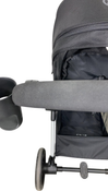 Shop Cybex Eos Stroller, 2024, Moon Black, Silver at GoodBuy Gear