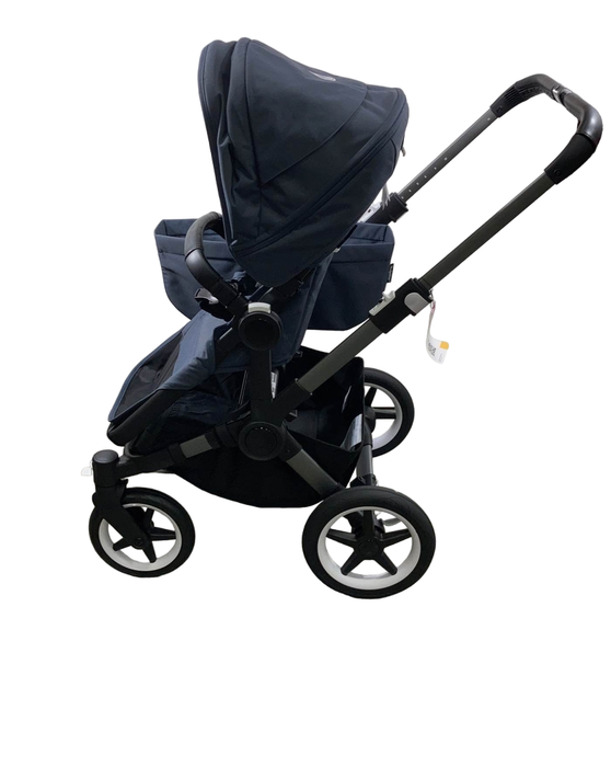 secondhand Bugaboo Donkey 5 Stroller Mono, Stormy Blue, Graphite, 2022